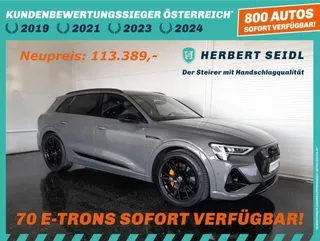 e-tron 95 kWh QUATTRO S-LINE BLACK EDITION
