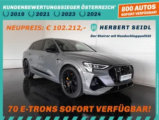 e-tron 95 kWh QUATTRO S-LINE BLACK EDITION
